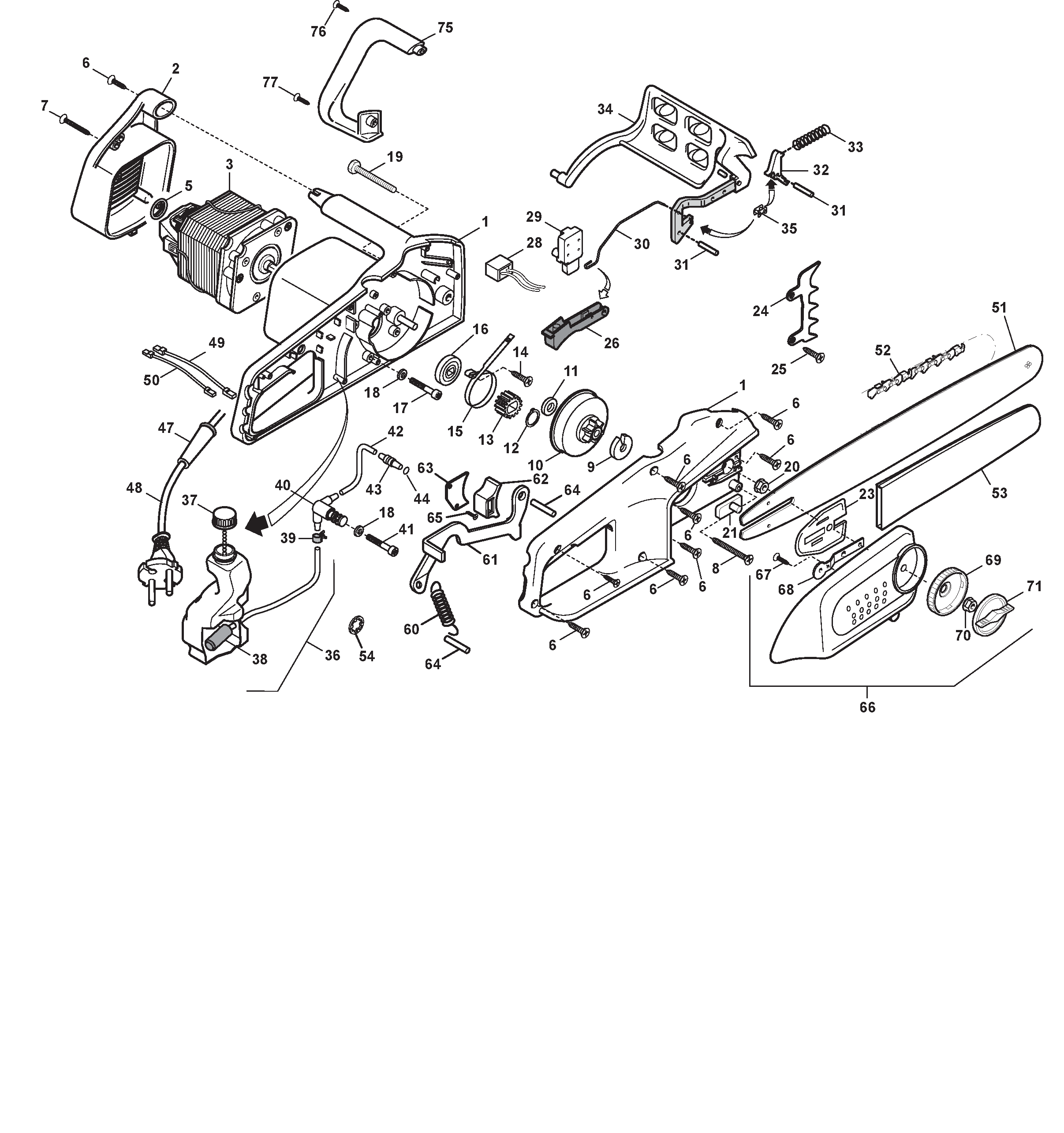 Electric Chain Saw