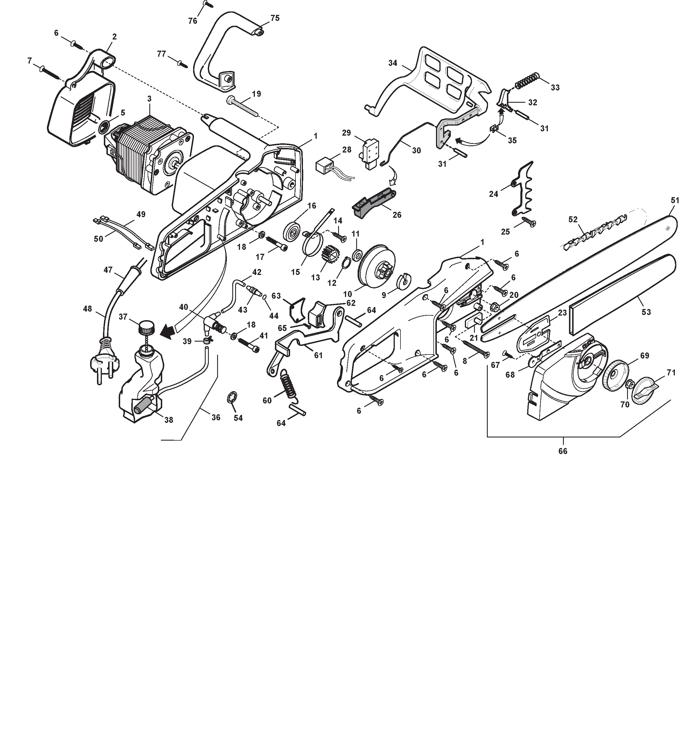 Electric Chain Saw