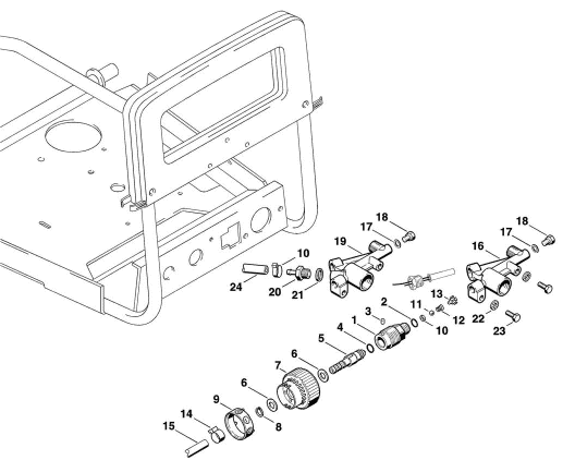 P_-Metering valve