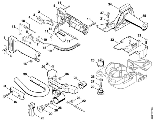 J-Control handle HS 85