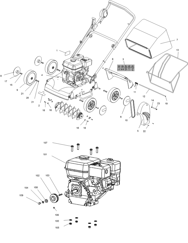 Lower Deck & Engine