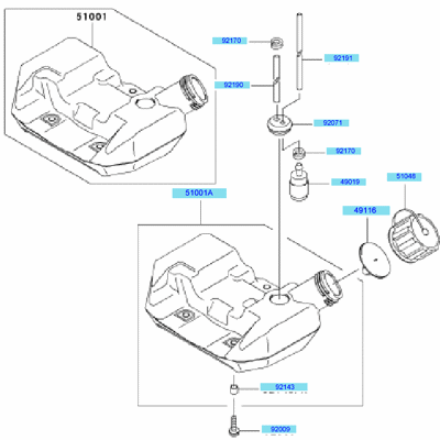 Fuel Tank/ Fuel Valve