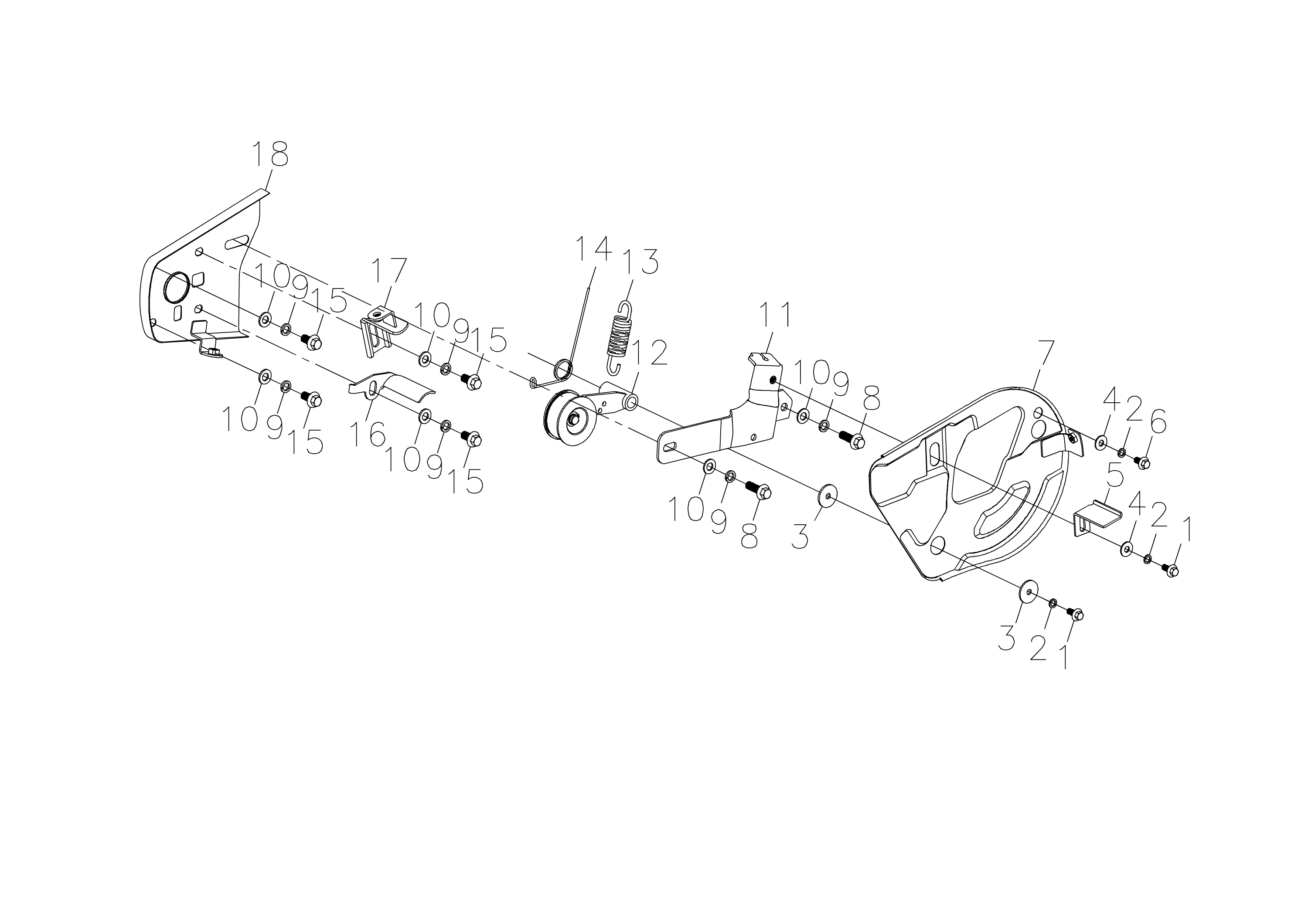Spoke levers