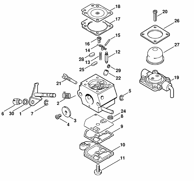 Carburetor C1QS58