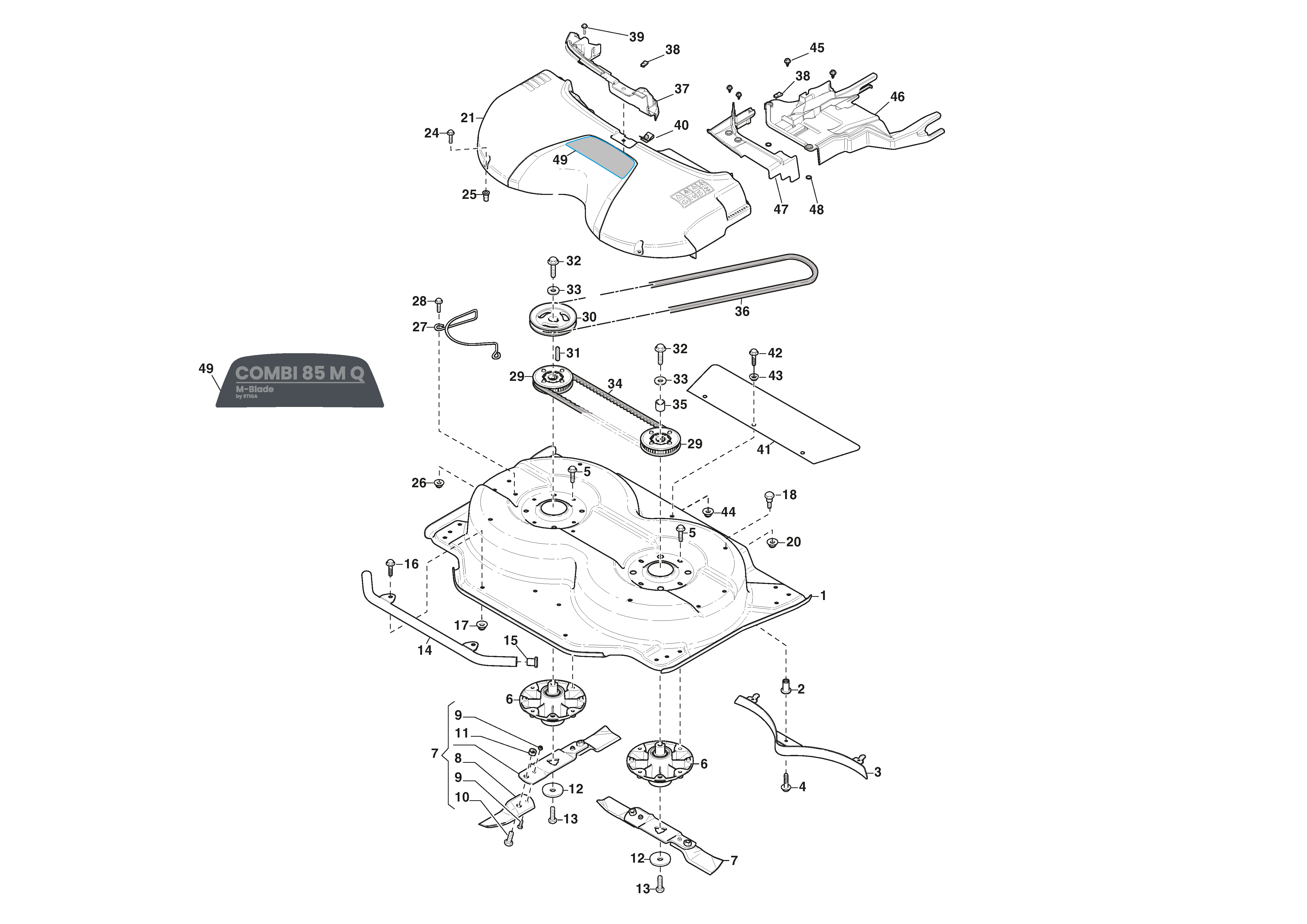 Transmission and Blades