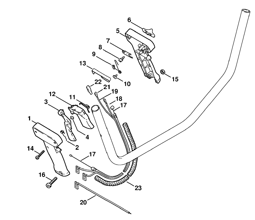 Bike handle (27.2001)