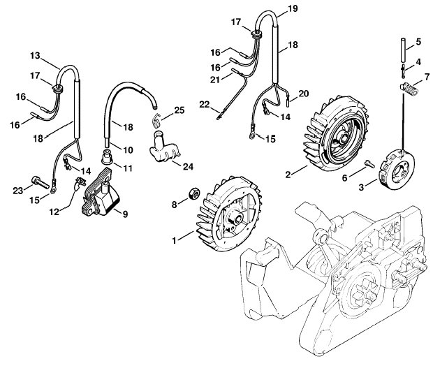 Stihl (MS260 VW) Parts Diagrams