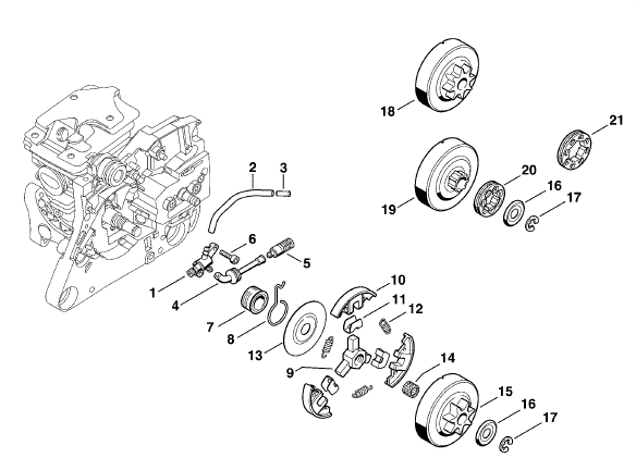 Oil pump - Clutch