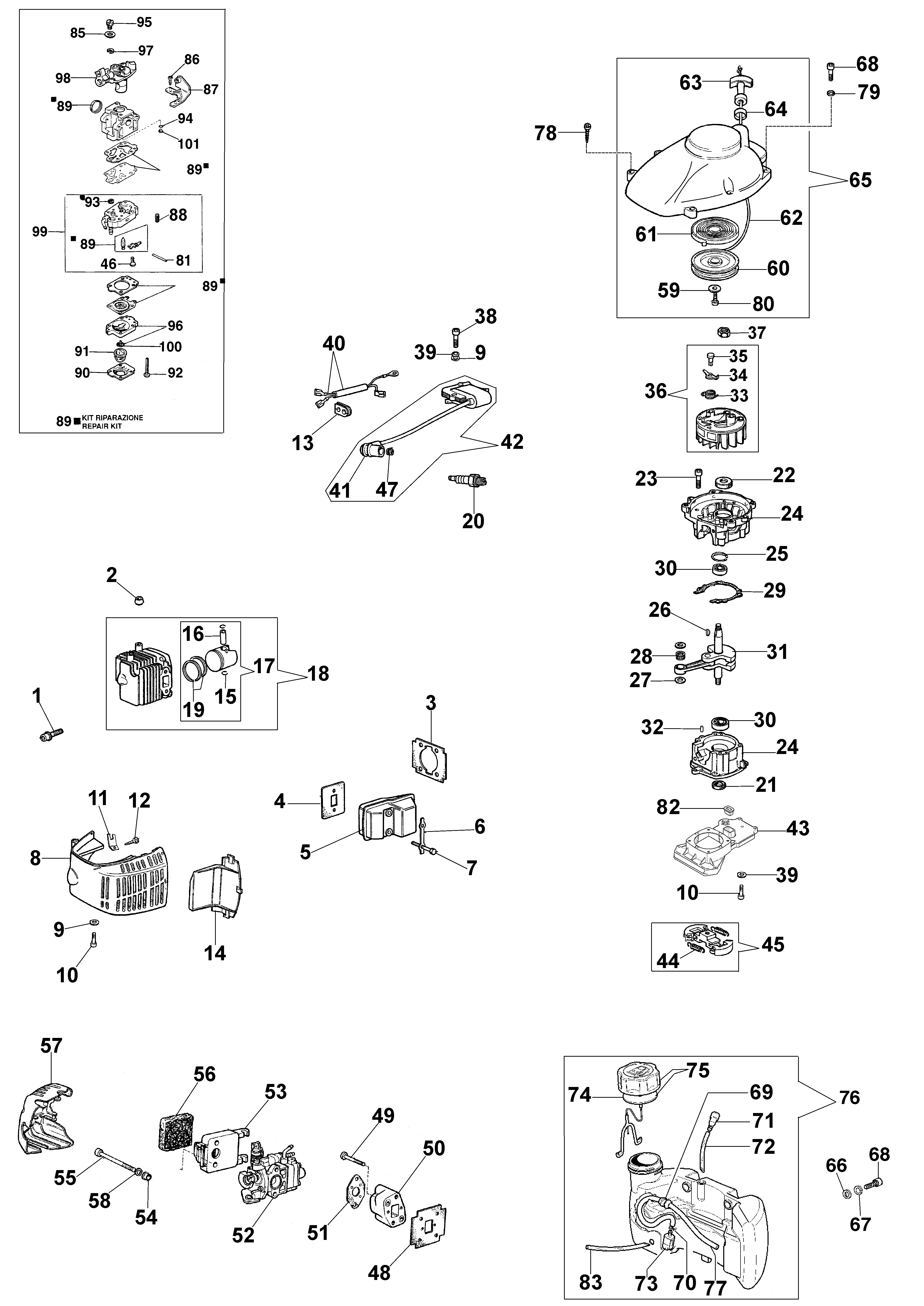 Motor assy