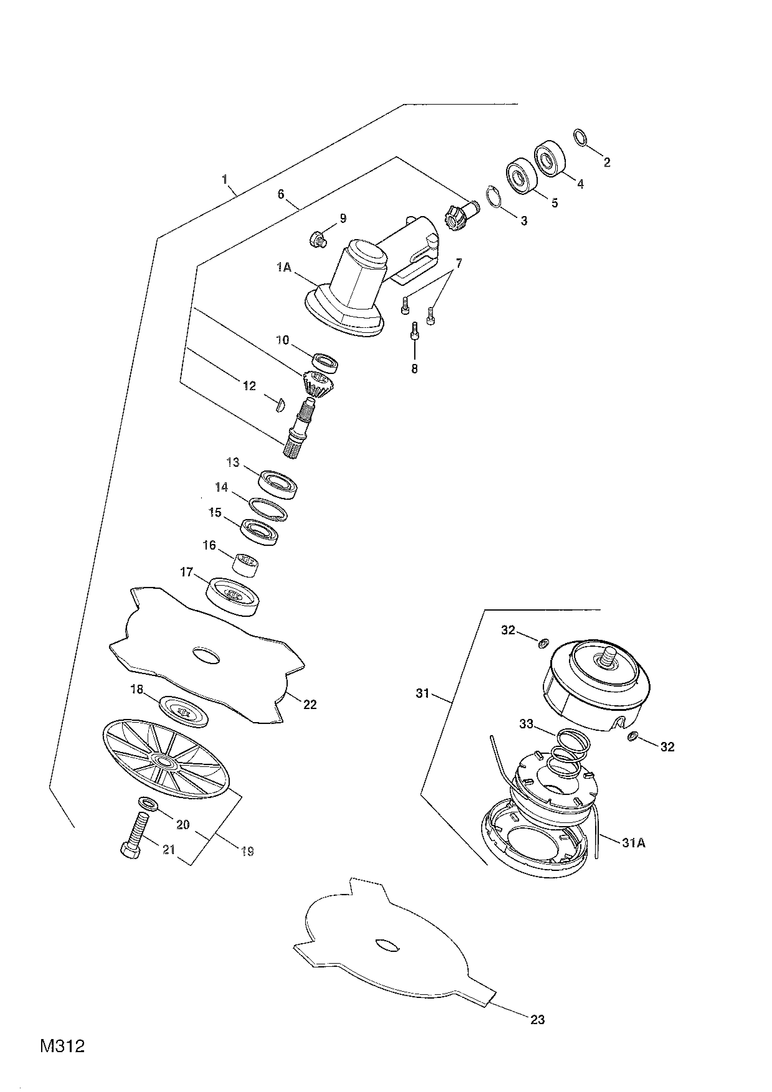 Brush Cutter Gear Case