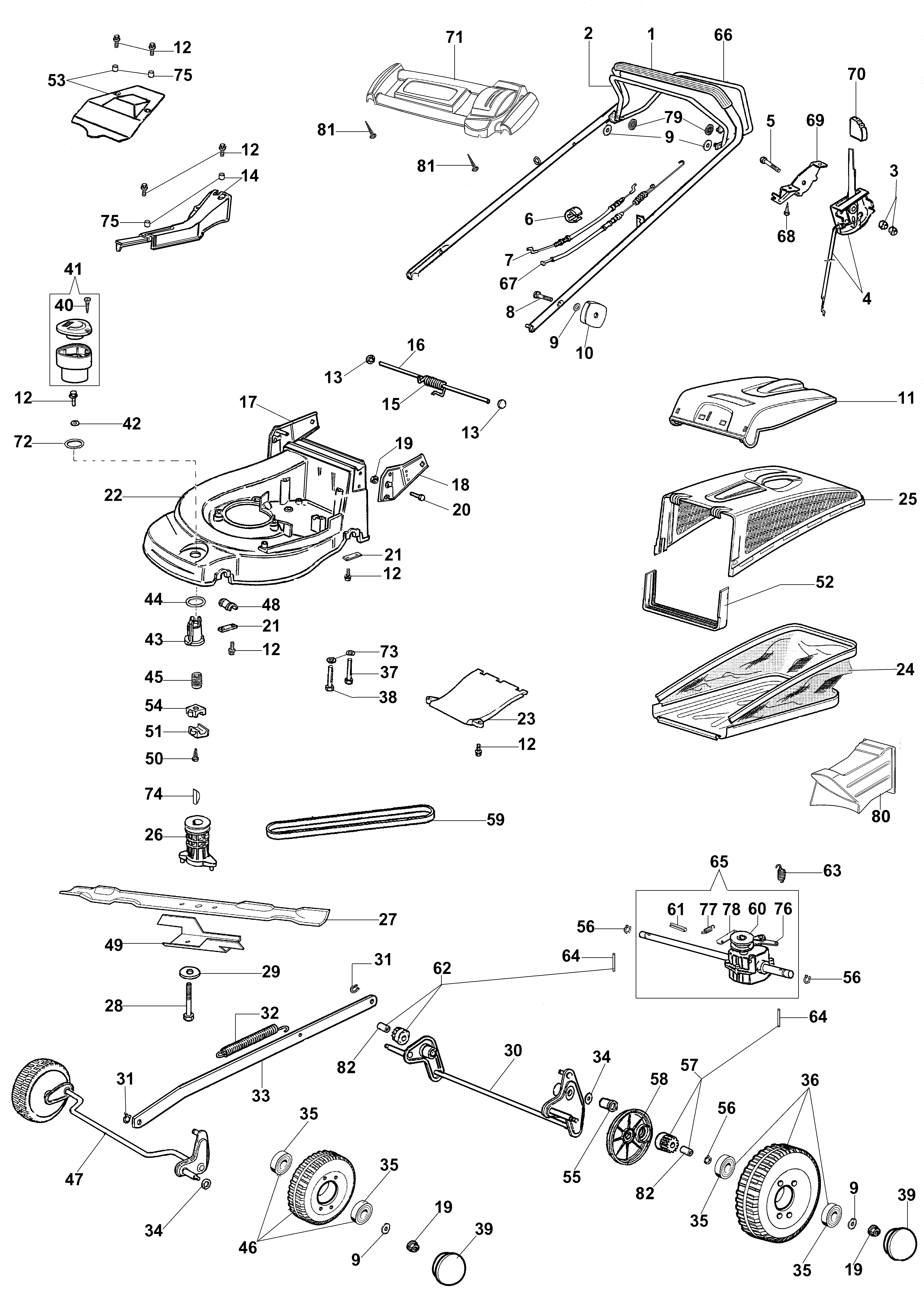 Illustrated parts list (Until May 2007)