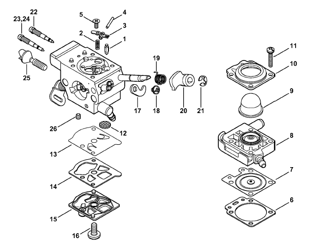 Carburetor WTF-5, WTF-6
