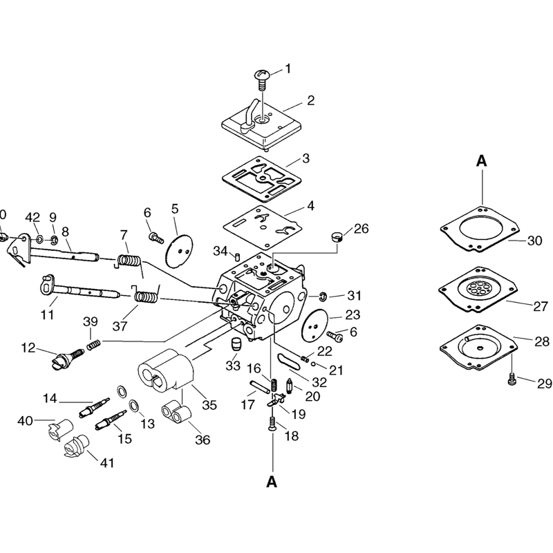 Echo CLS-5800 Brushcutter (CLS5800) Parts Diagram, Page 9