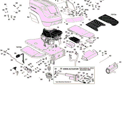 BONNET & RUNNING BOARD ASSY