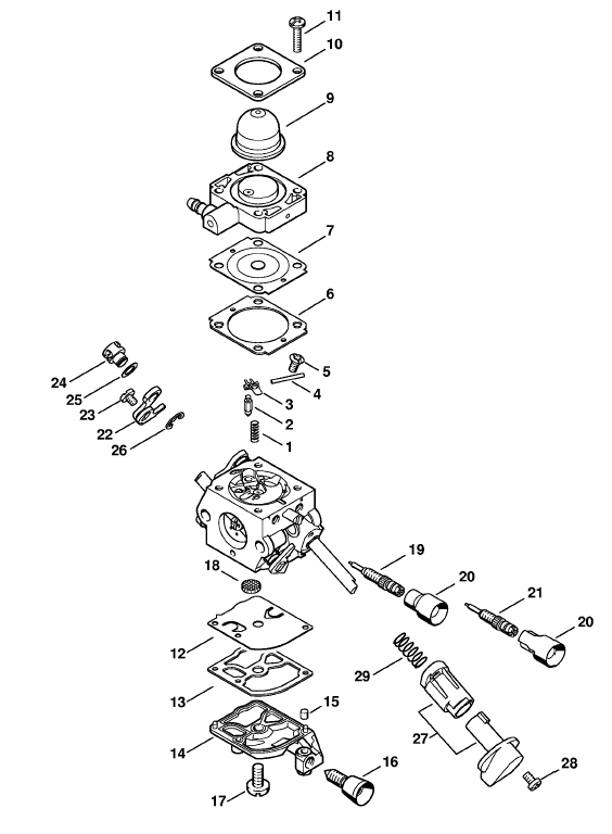 Carburetor C1M-S146 California