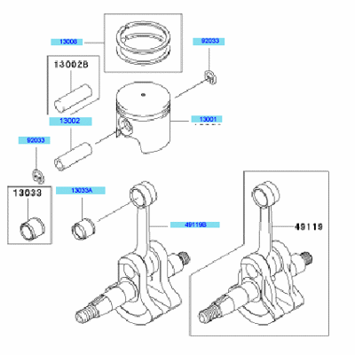 Piston - Crankshaft
