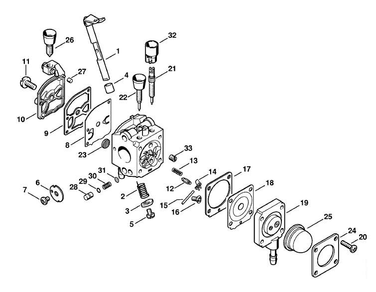 Carburetor C1Q-S68C BG 55