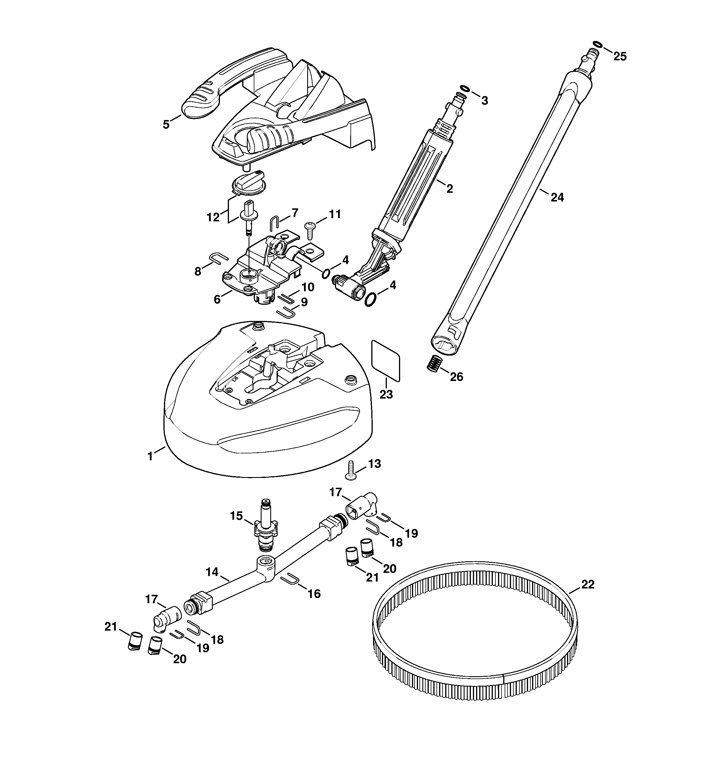 Surface cleaner RA 101 # 06/2019