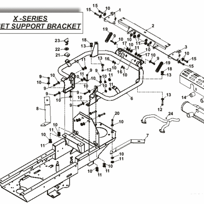 Bonnet Support Bracket
