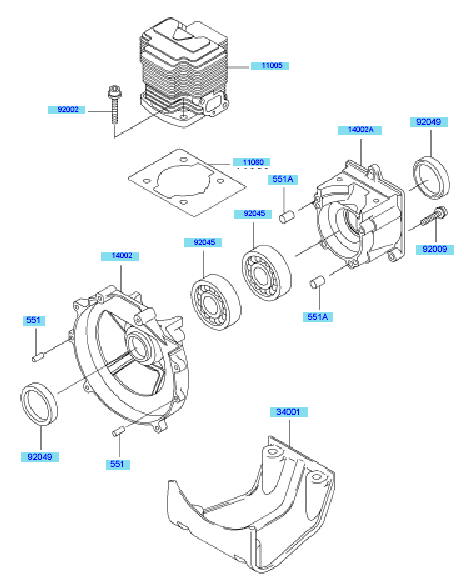 Cylinder & Crankcase