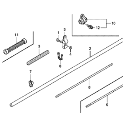 MAIN TUBE & DRIVE SHAFT