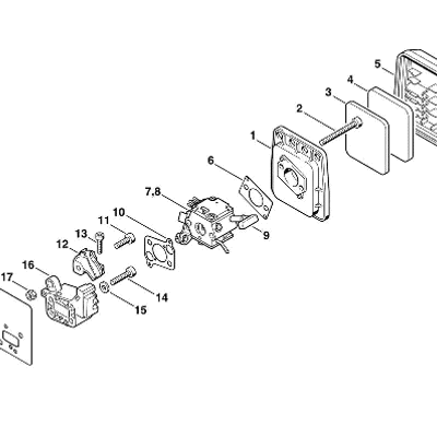 E-Air filter, Oil pump