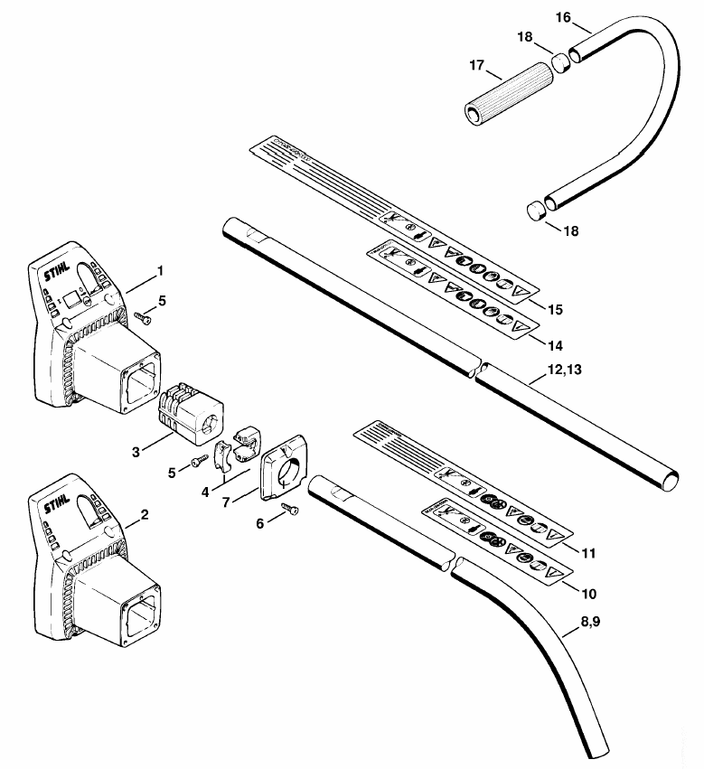 Drive tube assembly B
