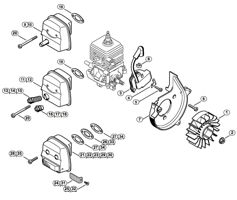 Ignition/Muffler