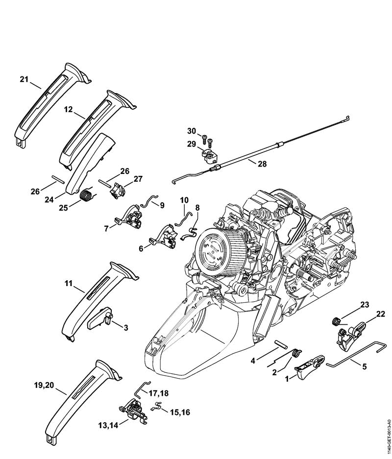Starter Passend Für Stihl MS 212 MS212, 22,99