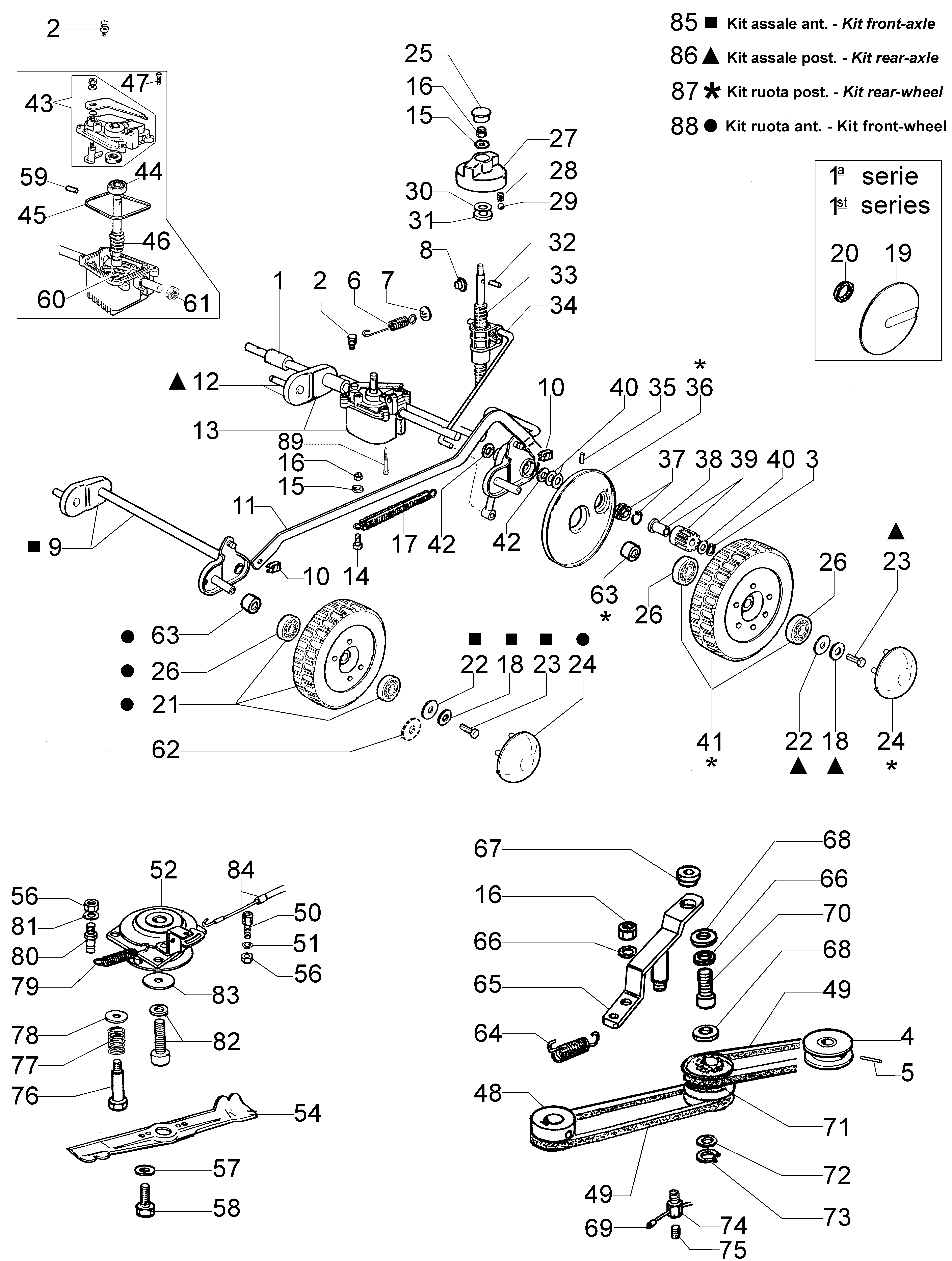 Axle assy