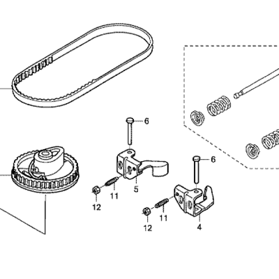 CAM, BELT & VALVES