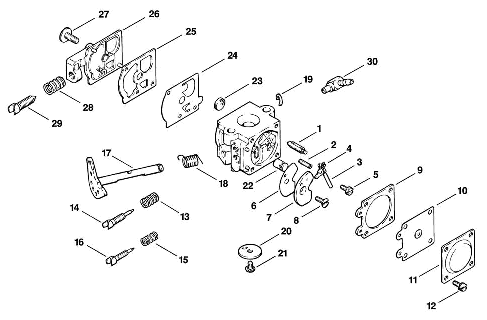 N-Carburetor HDC-17B