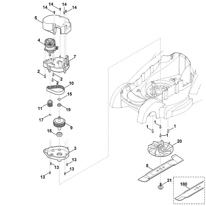 E-MOTOR, BLADE