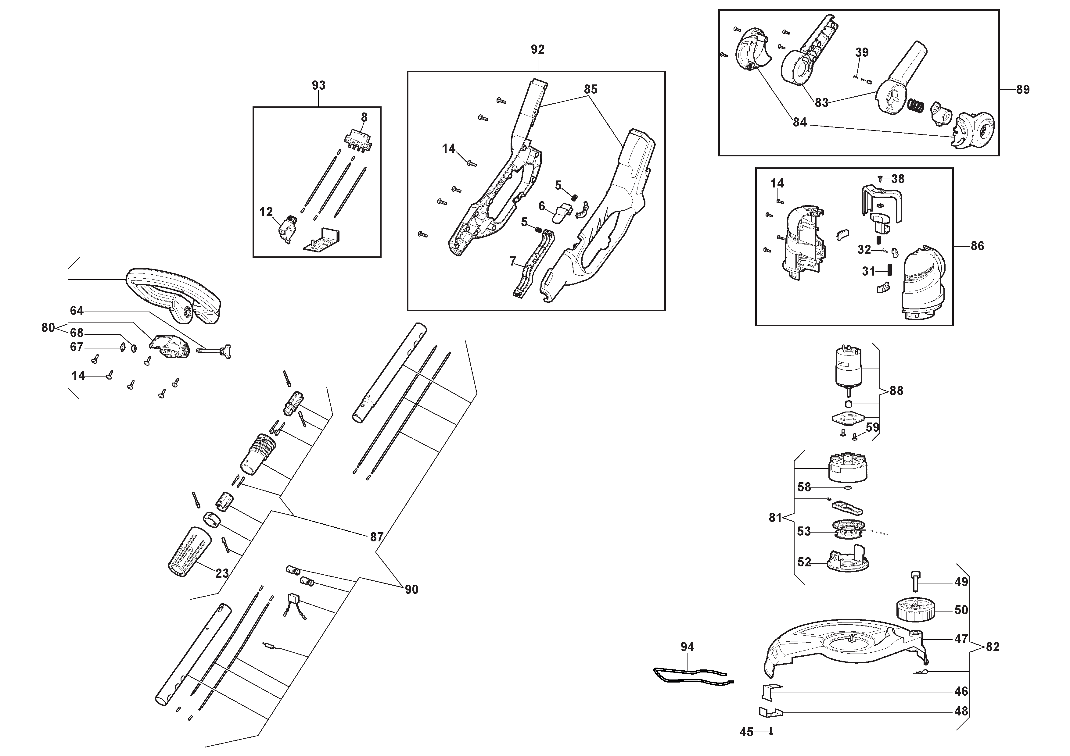24V String Trimmer
