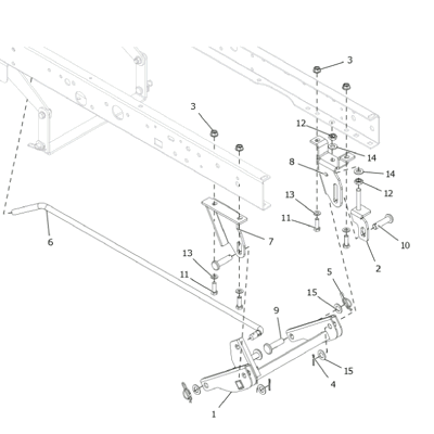 DECK FRONT CRADLE