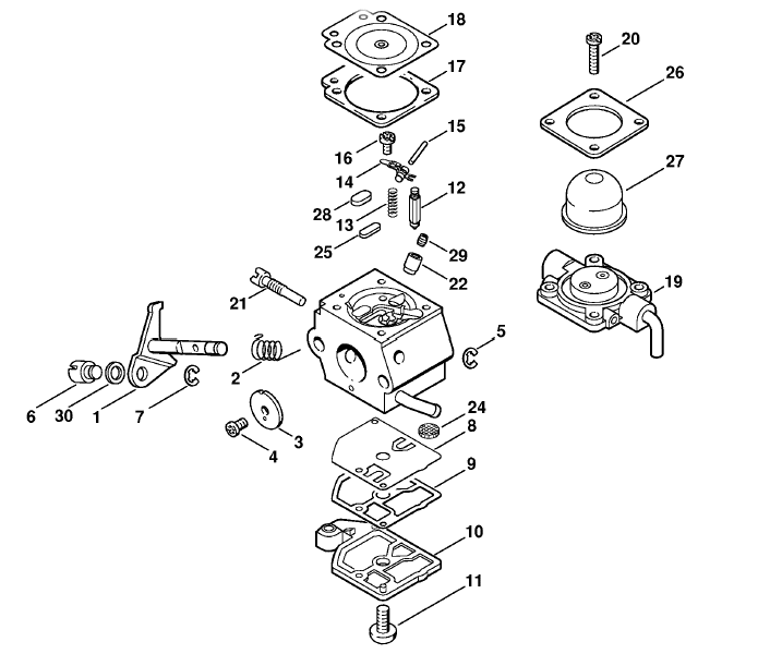 Carburetor C1QS53A