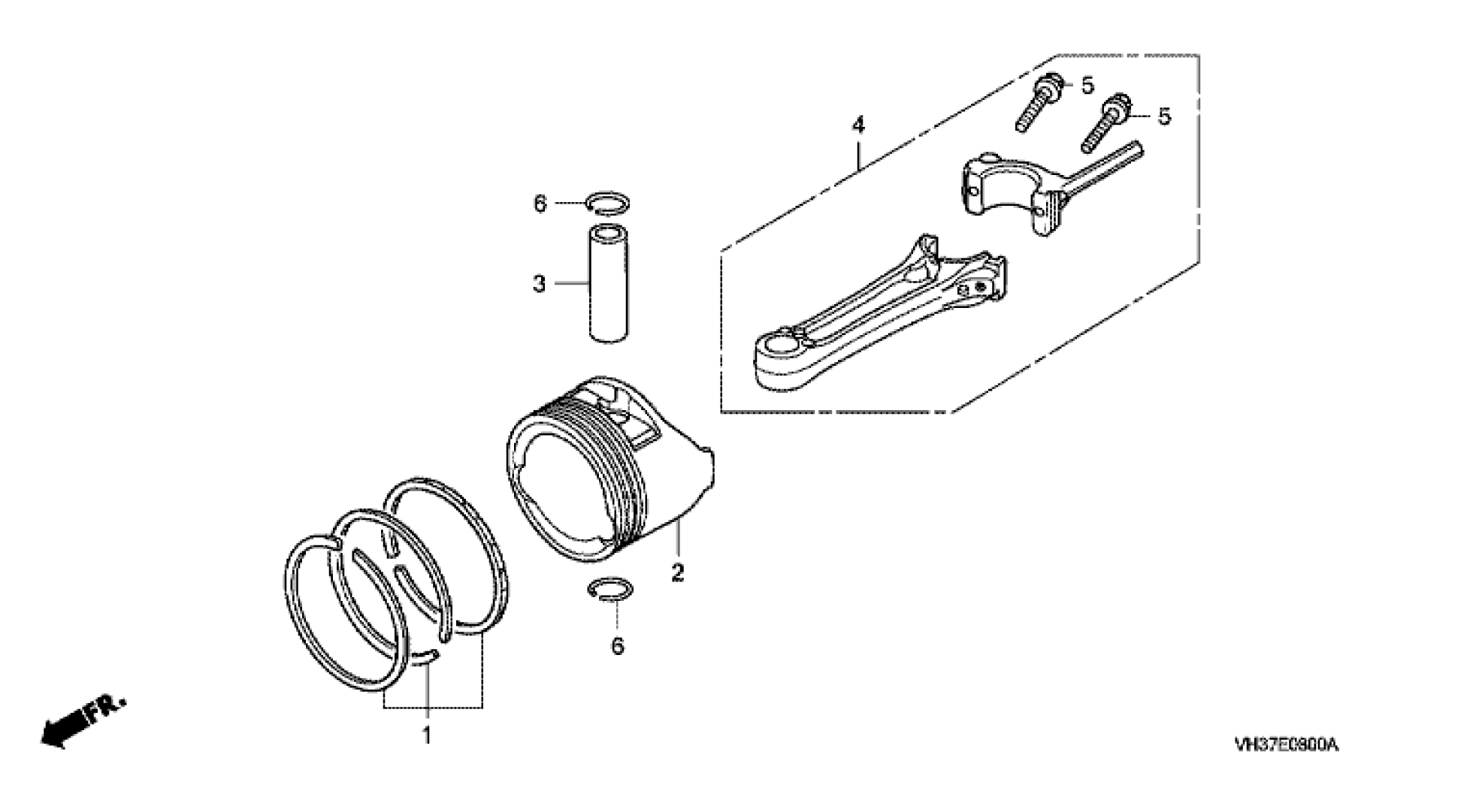 PISTON & CONNECTING ROD 