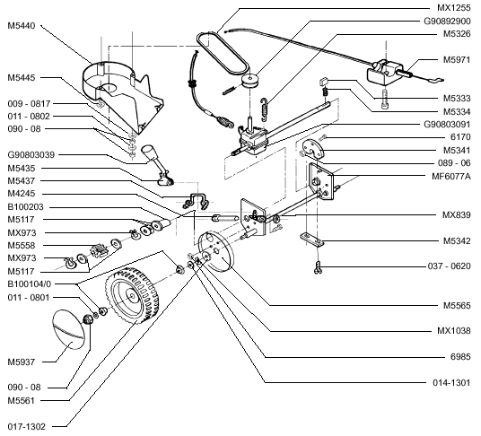 Powerdrive Motor Assy