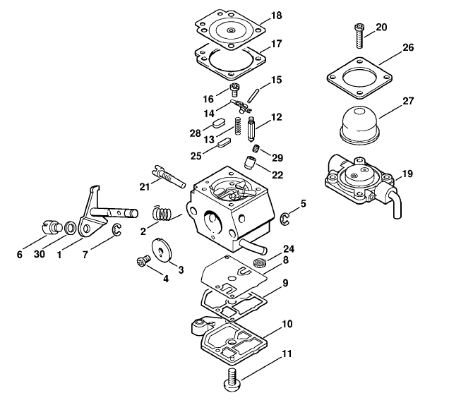 Carburetor C1QS58