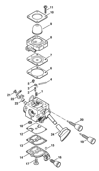 Carburetor C1M-S151C BR