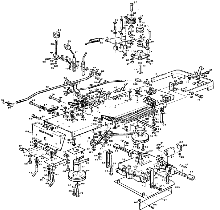 Tractor chassis