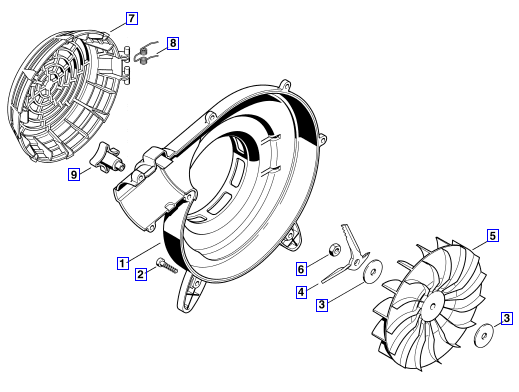 Fan Housing Outer-Fanwheel