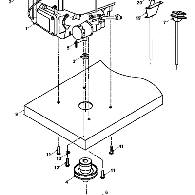 Twin Cylinder B&S Engine Assembly