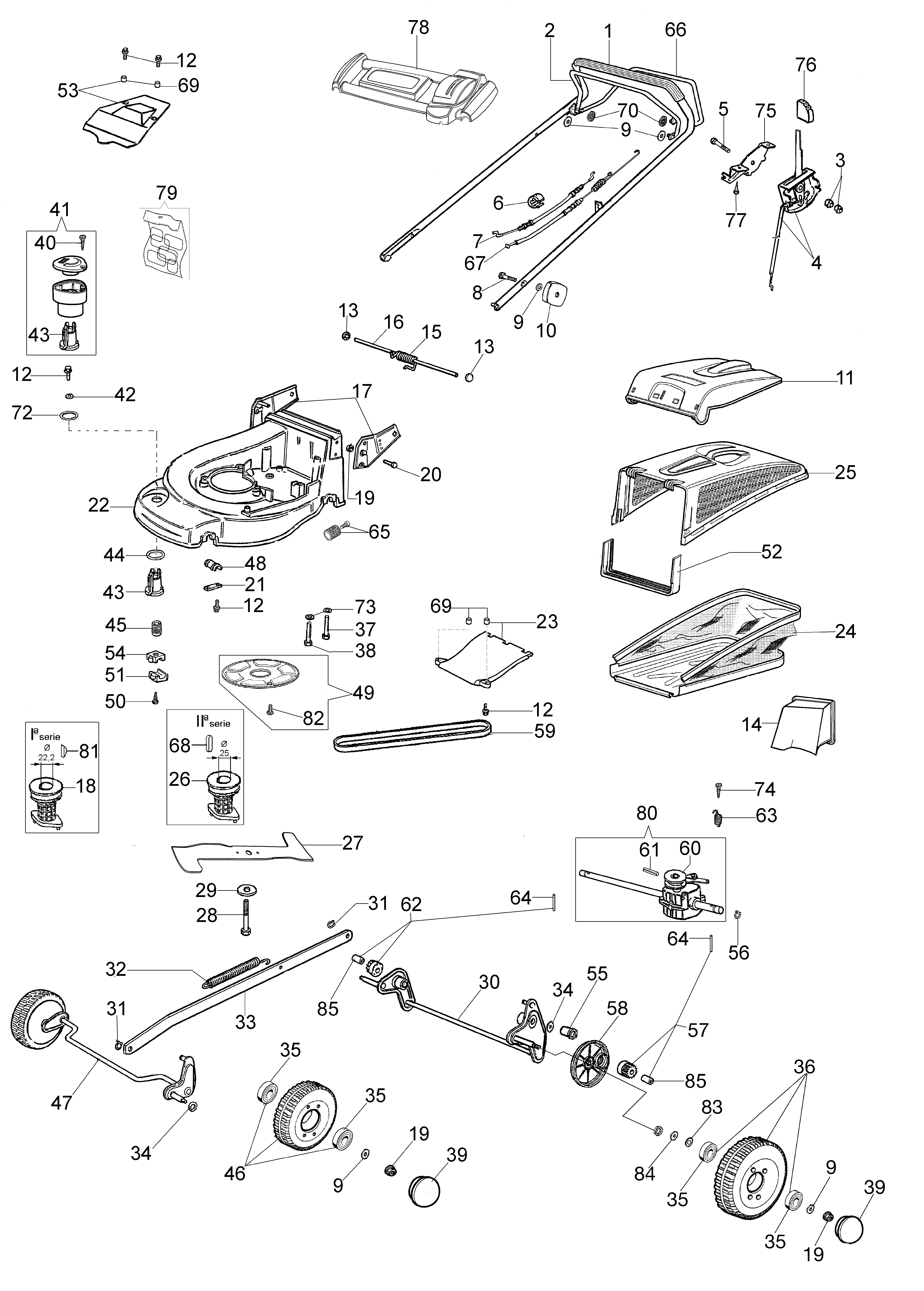 Illustrated parts list (From June 2007)