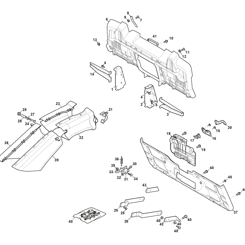 798e Stiga Estate 798e (2T2800481-ST1 (2025)) Parts Diagram, Chassis
