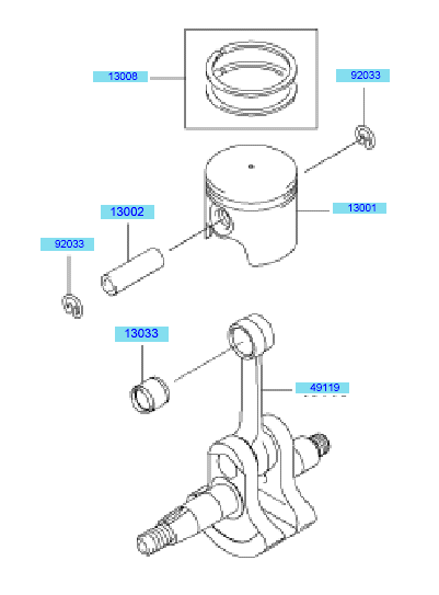 Piston & Crankshaft