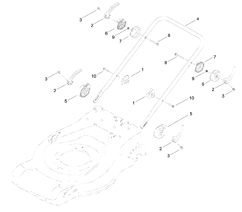 Lower Handle Assembly