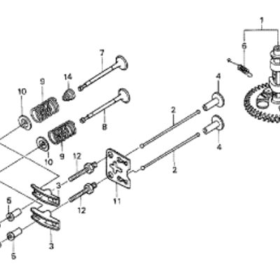 CAM SHAFT & VALVES