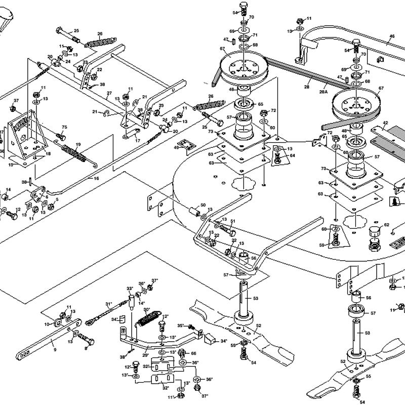1997 S T SERIES WESTWOOD TRACTORS T1600 36 Parts Diagram 36 91cm 1997-s-t-series-westwood-tractors-t1600-36-parts-diagram-36-91cm