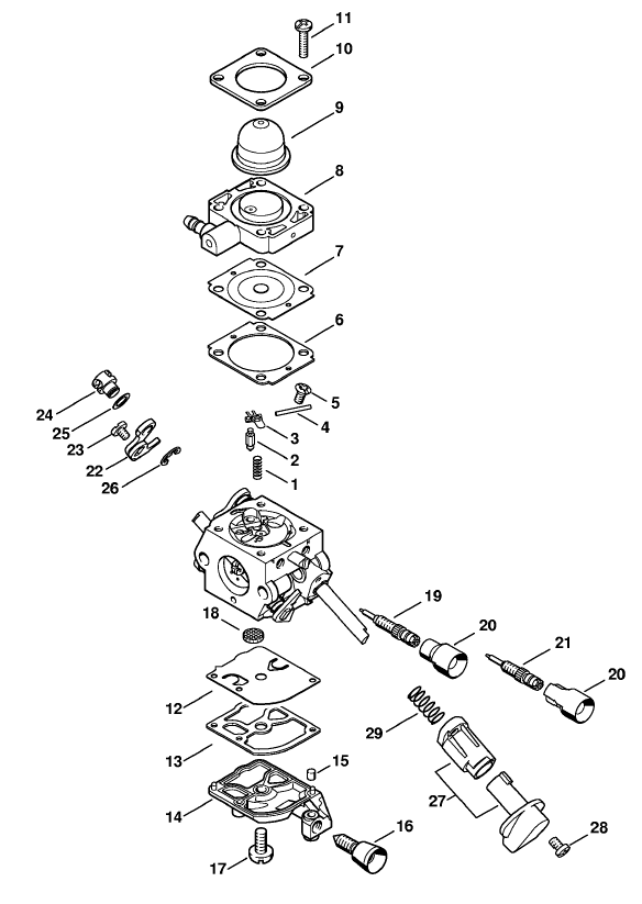 Carburetor C1M-S146 California